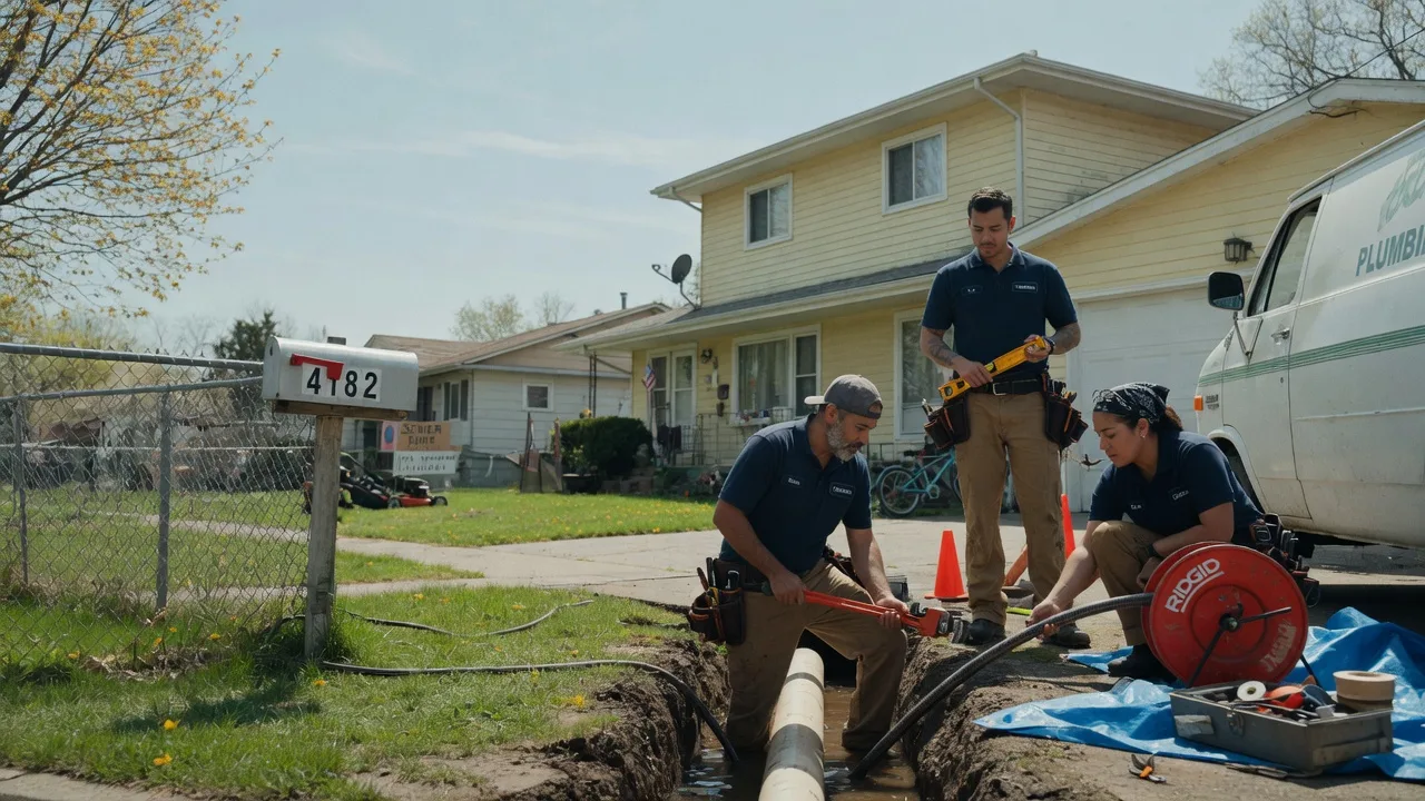Gas Line Repair in Saint David, IL near me